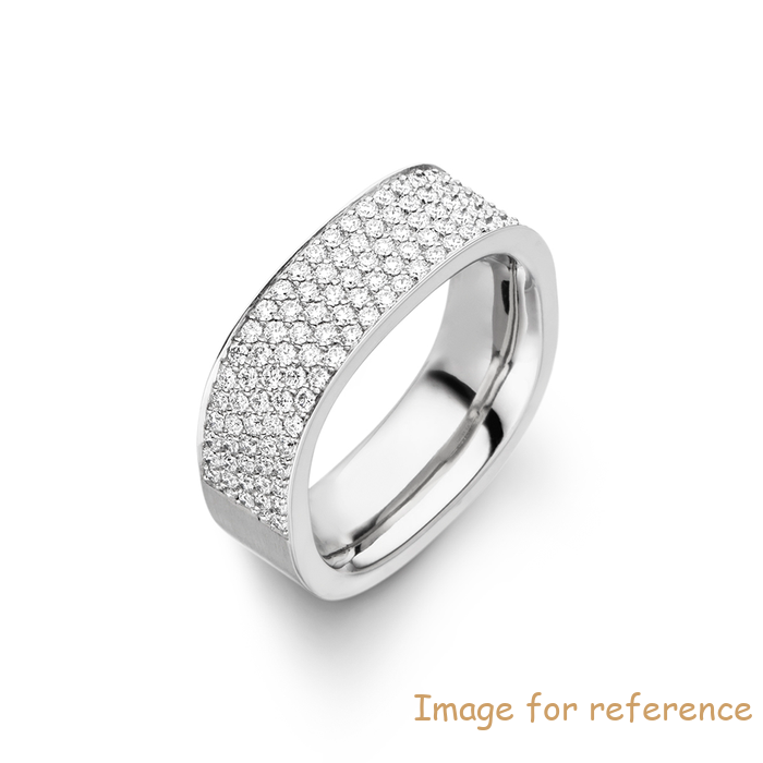 custom designing CZ ring silver jewelry wholesale suppliers