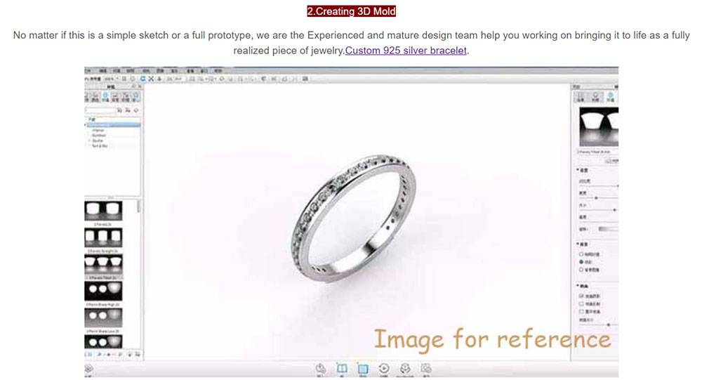 925 sterling silver jewelry OEM manufacturer