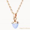 Custom 18K rose gold plated pendant