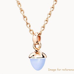 Custom 18K rose gold plated pendant