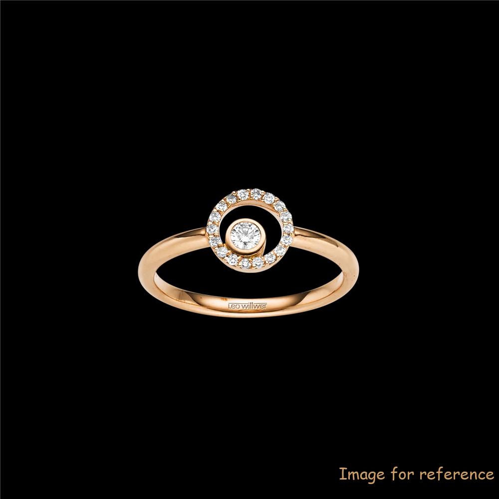 Custom 18k rose gold plated ring Looks even more beautiful in person