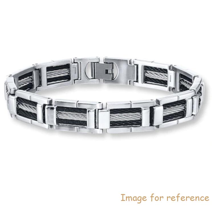 Custom made Men's Bracelet Stainless Steel Jewelry Factory & Supplier