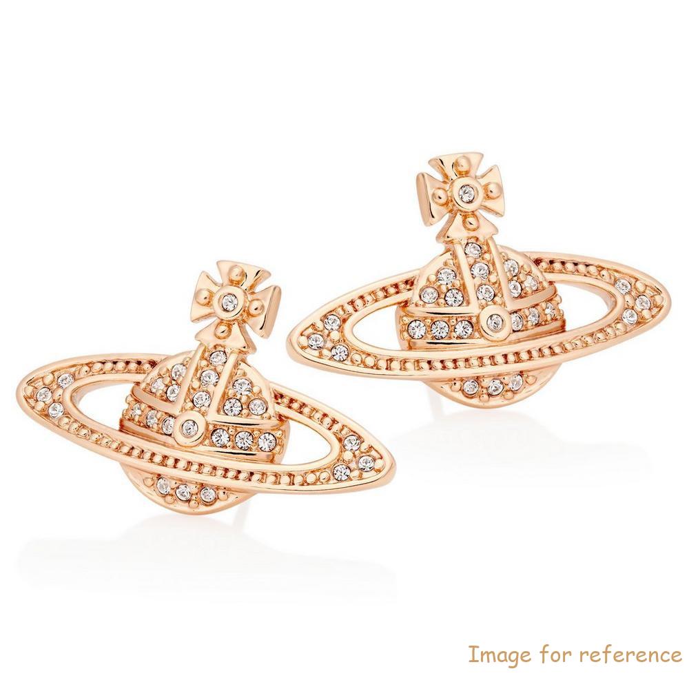 Custom make Rose Tone Silver Earrings