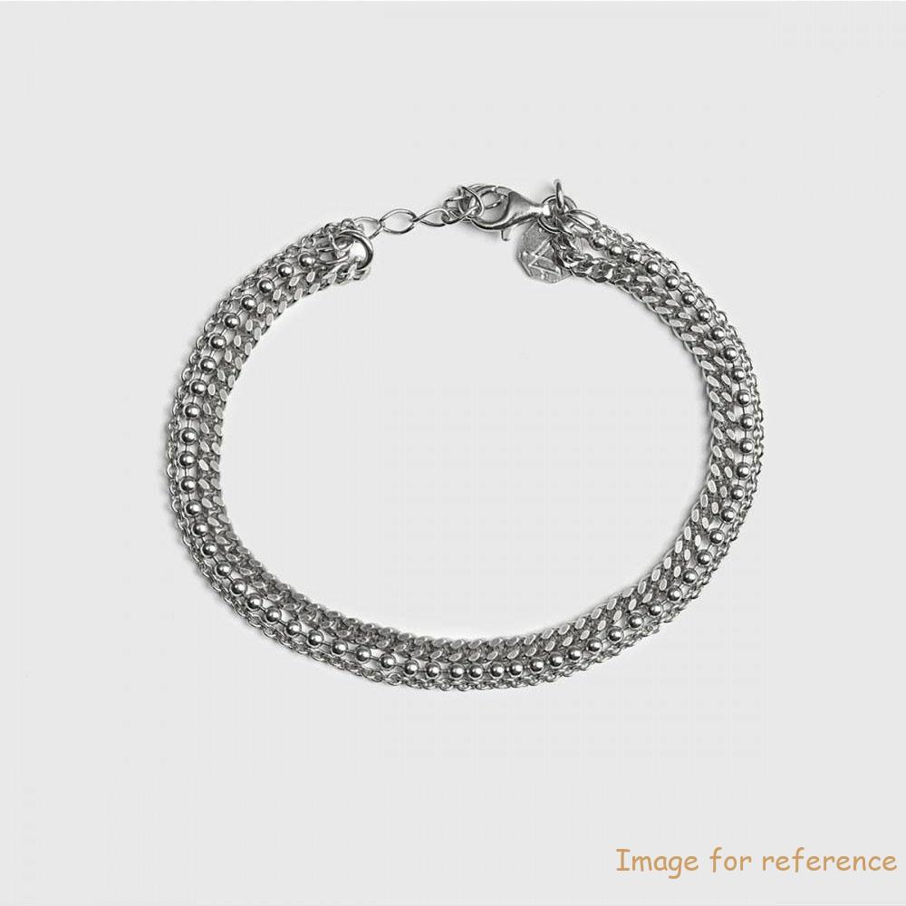 Custom mens silver bracelet, an absolut amazing seller