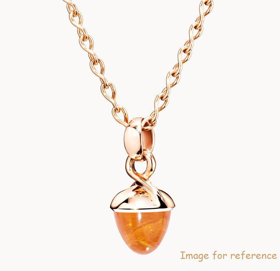 Custom wholesale 18K rose gold silver necklace Custom wholesale 18K rose gold silver necklace