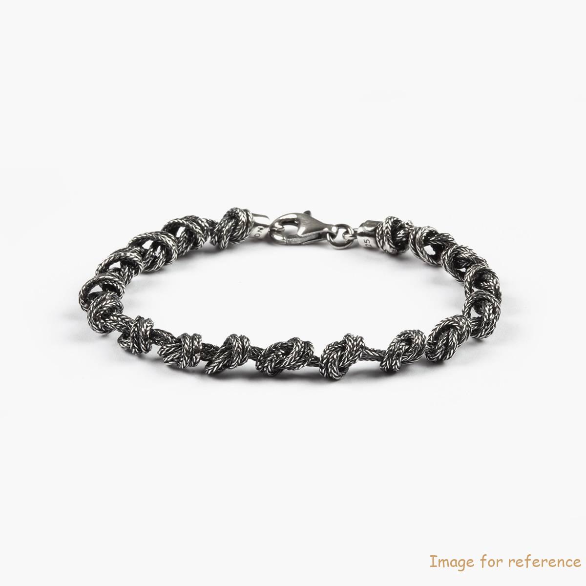 mens sterling silver bracelet