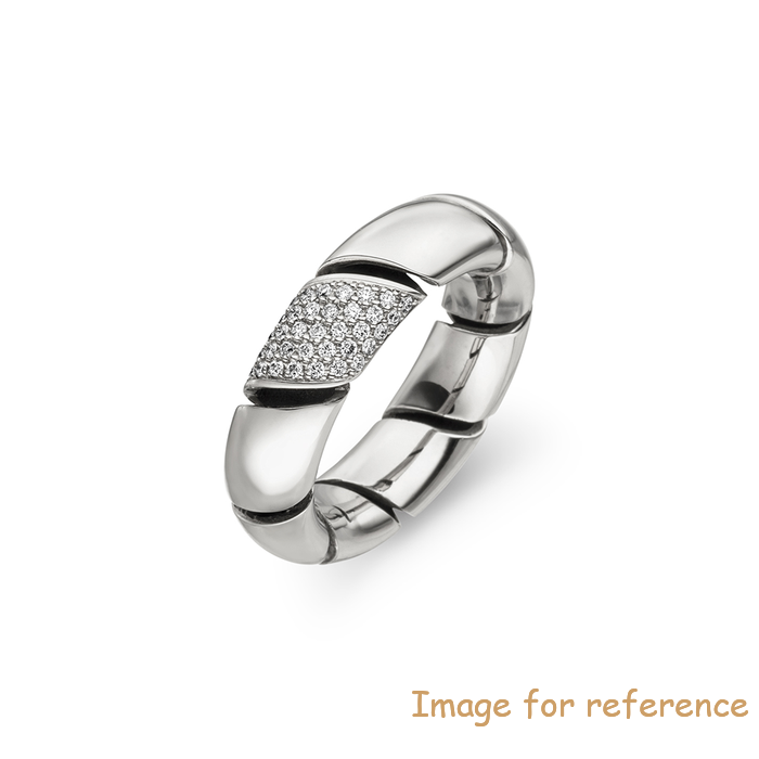 18K Gold CZ ring Plated on 925 Sterling Silver jewelry manufacturer