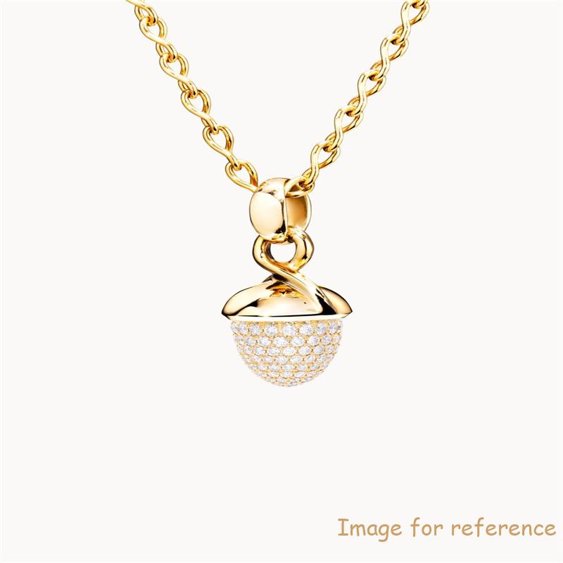 925 Sterling Silver CZ Necklace Design for Wholesale