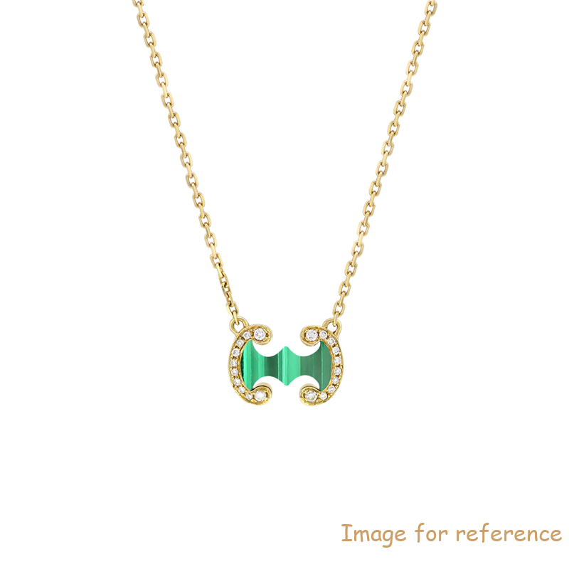 Cusomt 925 silver necklace in 18k Gold plated designer jewelry manufacturer