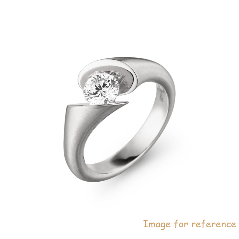 Обичай 925 sterling silver ring CZ jewelry plating with