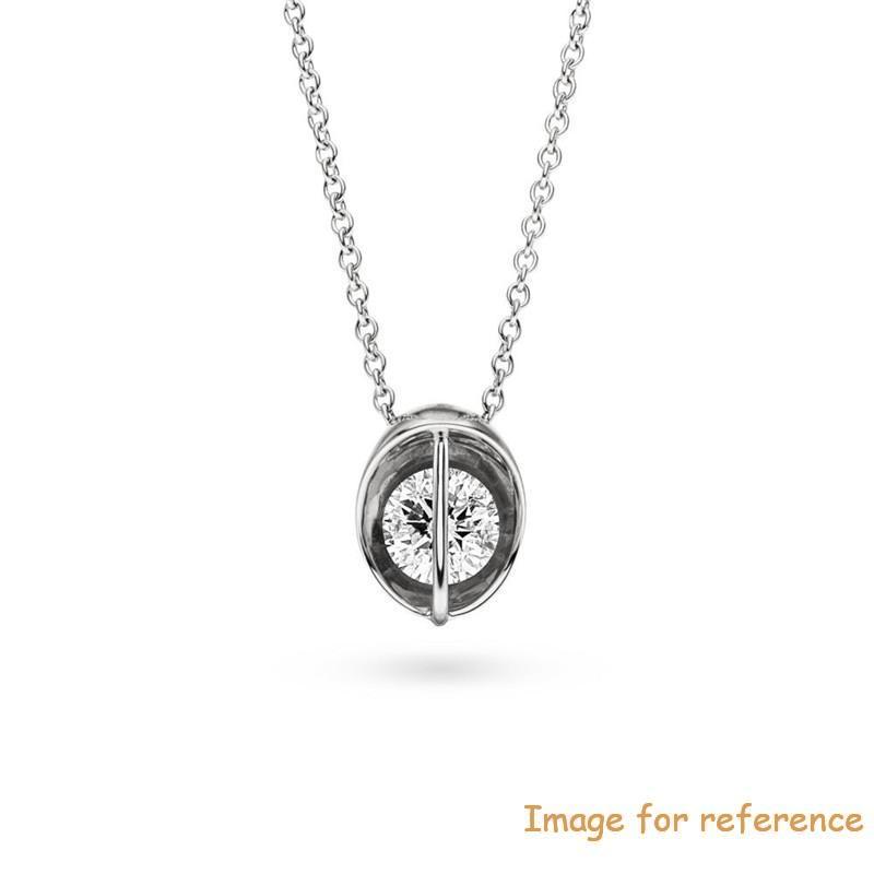 Custom CZ sterling silver necklace for women manufacturers