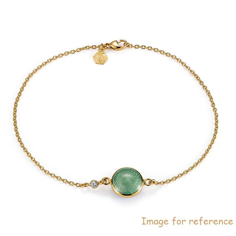 Custom design bracelet sterling silver 925 with gold plating Custom design bracelet sterling silver 925 with gold plating