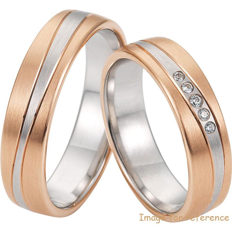Custom sweet, delicate rose gold vermeil silver ring from customized jewelry manufacturer