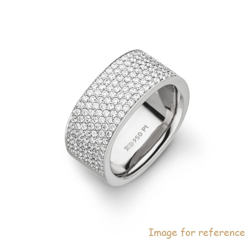 Customized 925 Sterling Silver CZ Ring Collection