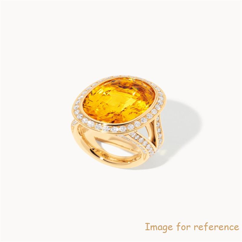 OEM ODM 18k yellow gold plated silver ring jewelry supplier and wholesaler