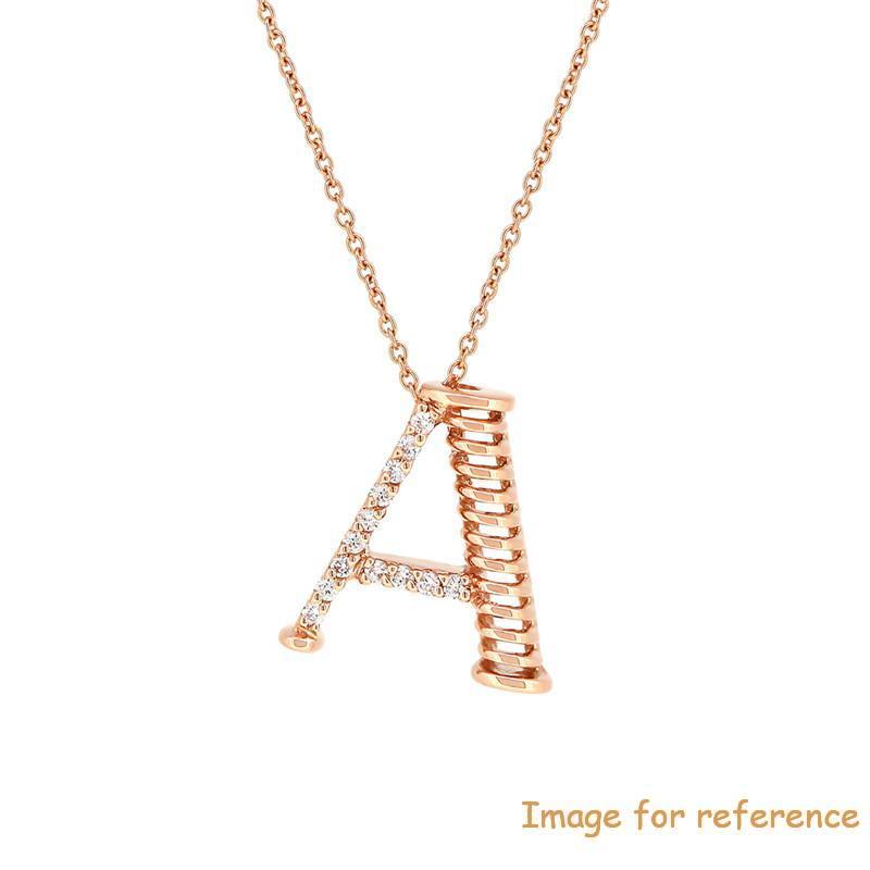 custom 18k rose gold plated silver necklace OEM maker custom 18k rose gold plated silver necklace OEM maker