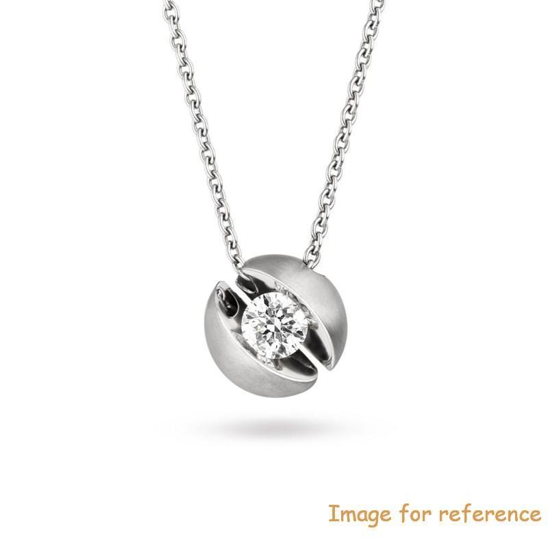 custom cz pendants neckalce silver jewelry factory