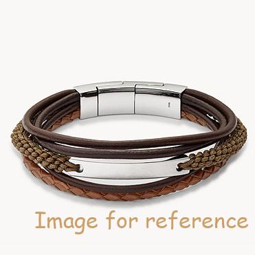 Custom logo mens bracelet made with your design