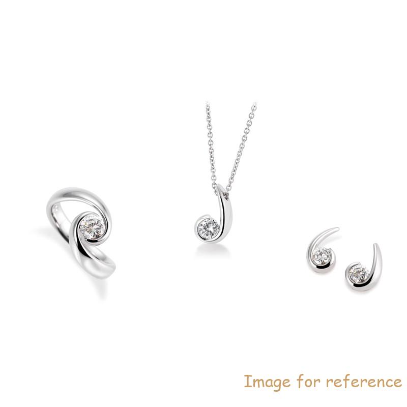 Customized sterling silver earrings, rings and necklace from oem jewelry suppliers manufacturers