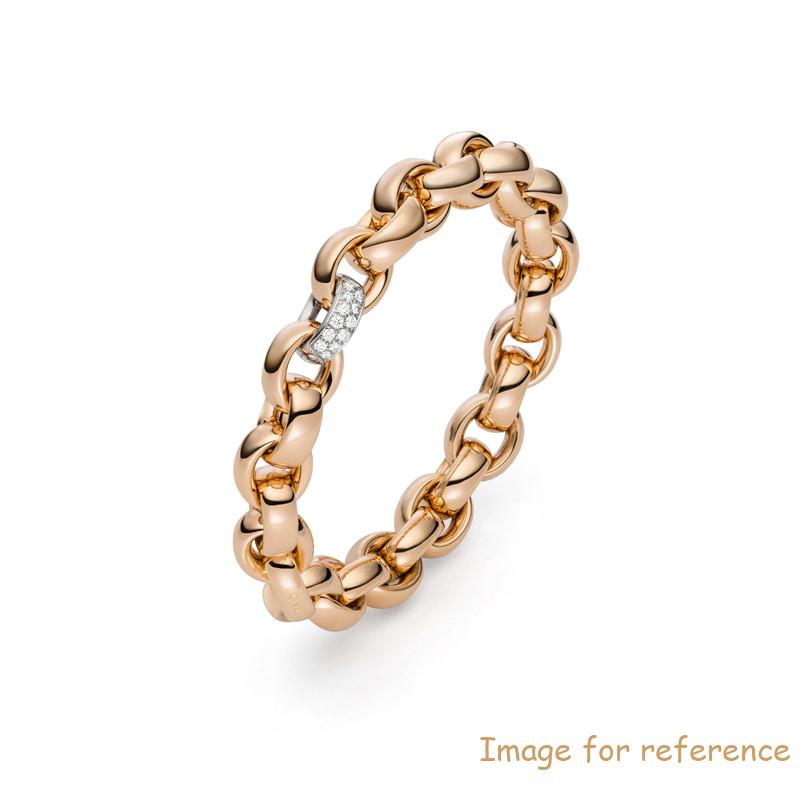 ODM OEM 18K rose gold filled silver bracelet cubic zirconia jewelry manufacturer