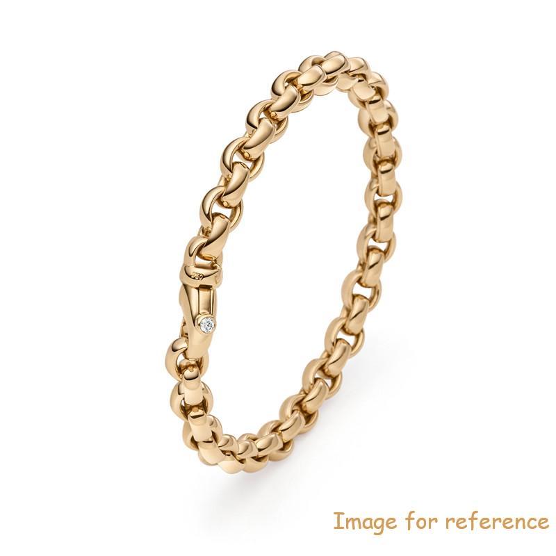 custom CZ bracelet 18k gold plated jewelry manufacturer