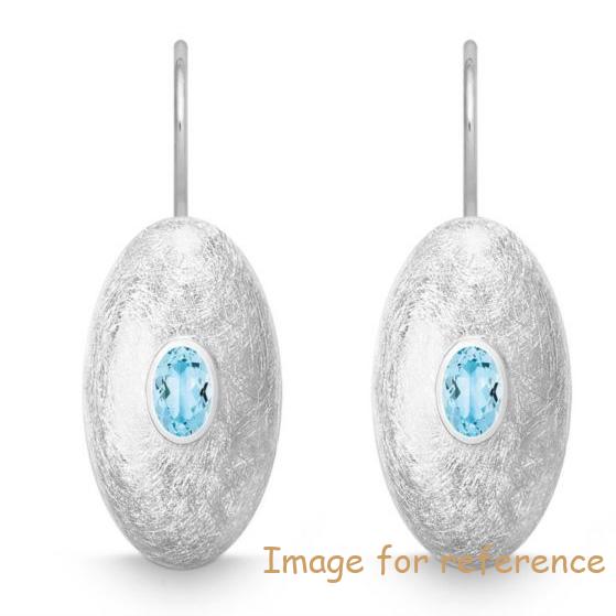 rhodium plated 925 sterling silver earrings manufacturer custom design ODM jewelry