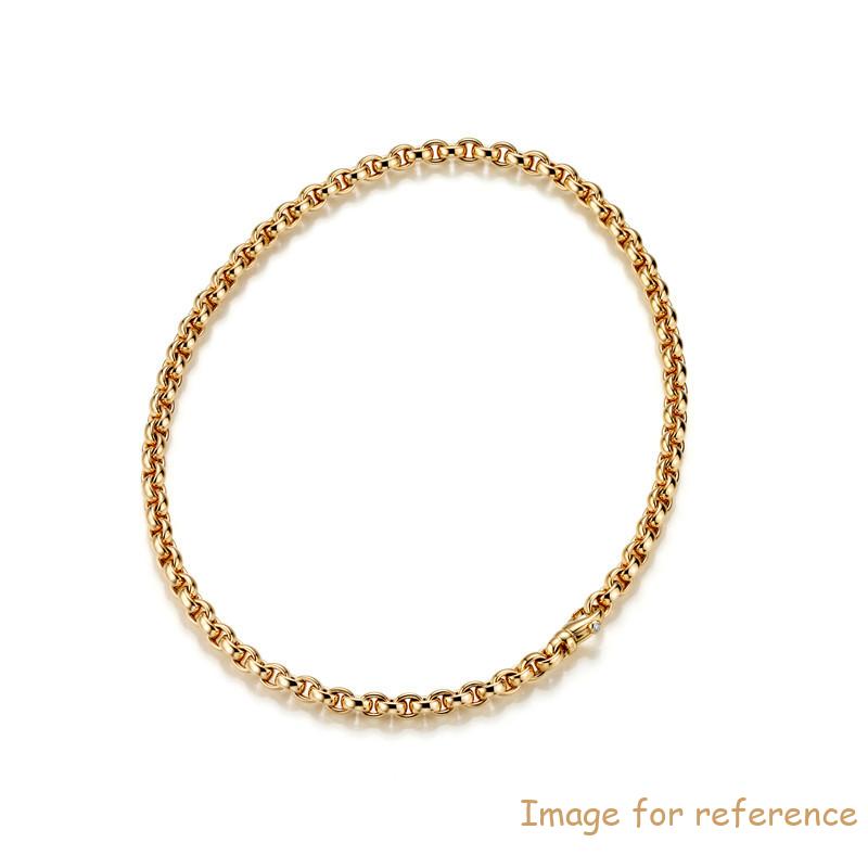 Китай 925 silver charm bracelet OEM factory 18k yellow gold plated jewelry