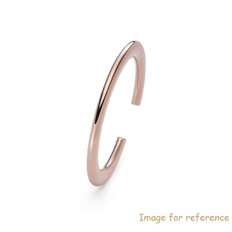 Customized lady rose gold bracelet jewelry are made of 925 silver with 5A CZs