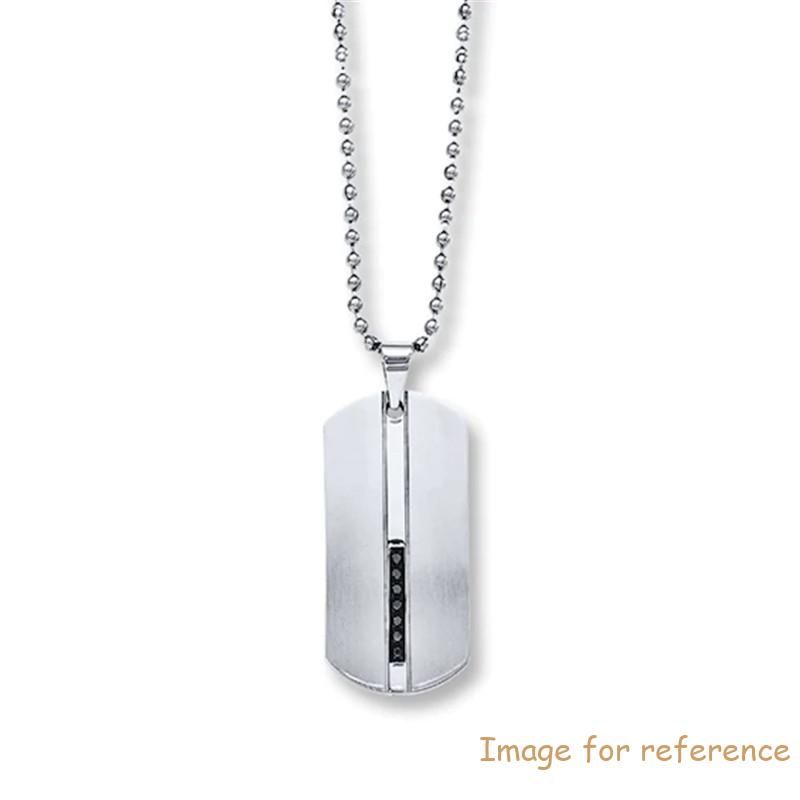 Customized sterling silver necklace men's jewelry manufacturer and supplier
