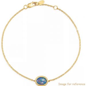 Korea silver jewelry suppliers custom made 18k yellow gold vermeil bracelet chains
