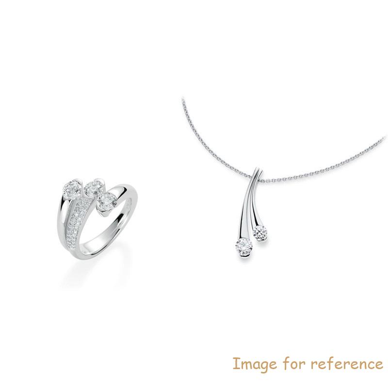 OEM ODM Rhodium gold plated ring, necklace silver jewelry manufacturer