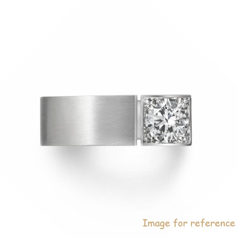 Fornecedor de jóias de prata esterlina para o anel CZ banhado a ouro de ródio personalizado