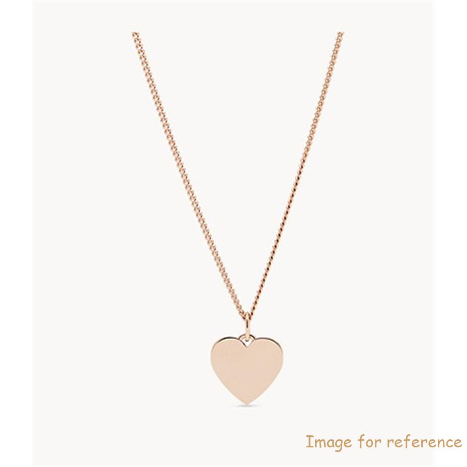 Custom Made with Any Language for Mother Girl Women Wife on 18k rose gold plated necklace