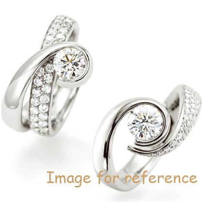 custom CZ sterling silver rings with engraving band supplier