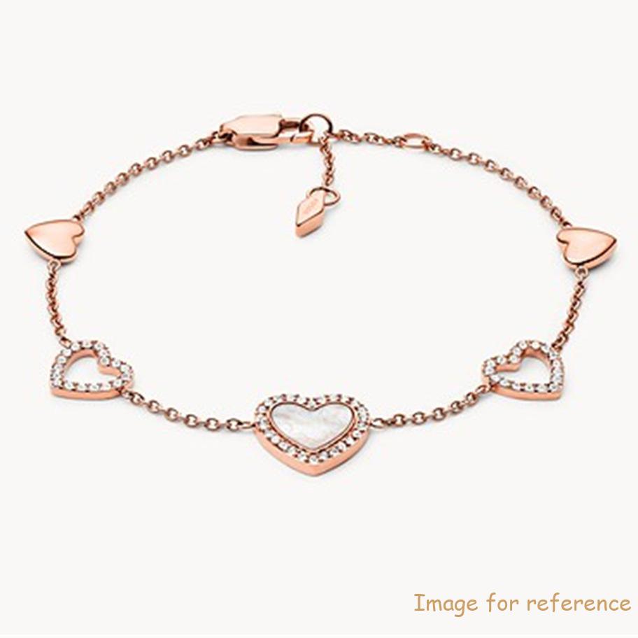 custom design rose gold jewelry manufacturer made your personalised bracelet