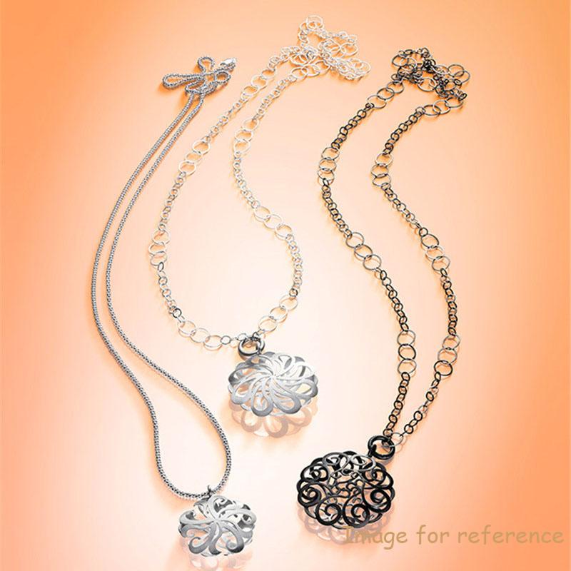 custom made 18k plated necklace and pendants 925 výrobce stříbra