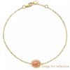 Jewelry chain store custom design 18k yellow gold vermeil silver bracelet