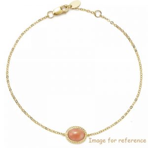 Jewelry chain store custom design 18k yellow gold vermeil silver bracelet