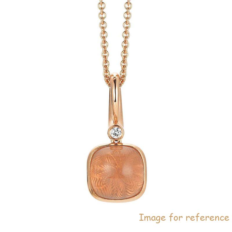 Personalised design your 18k gold plated pendant