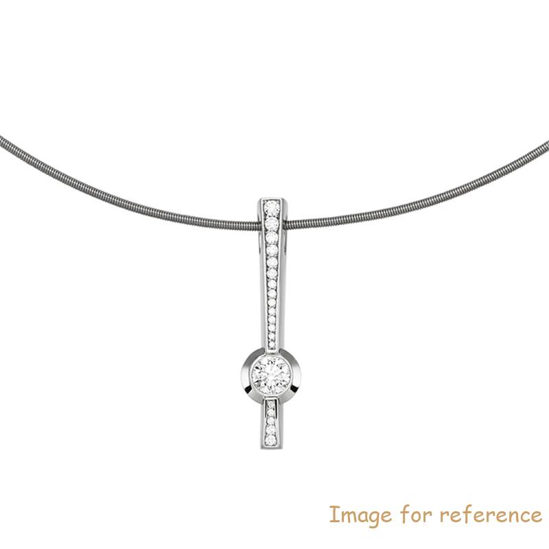 Premium silver and gold plated necklace jewelry customized factory