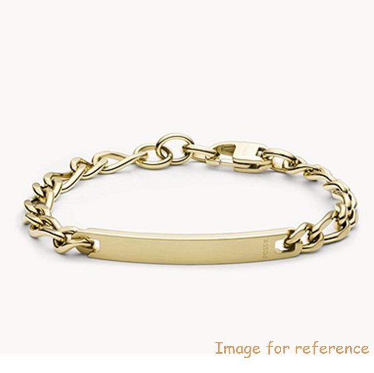 engravable logo on 925 silver gold plated bracelet jewelry wholesaler