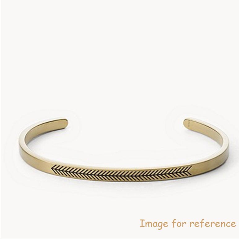 offer your idea and design 18k yellow gold vermeil silver bracelet bangle