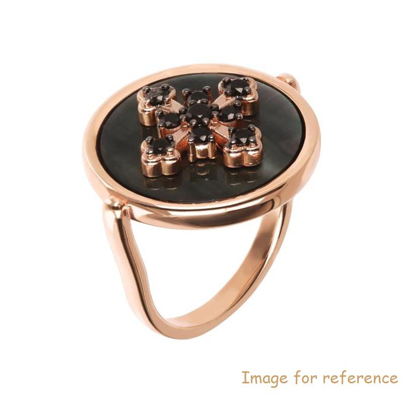 Custom jewelry manufacturers China, Design made Alba Ring Pavé Cross