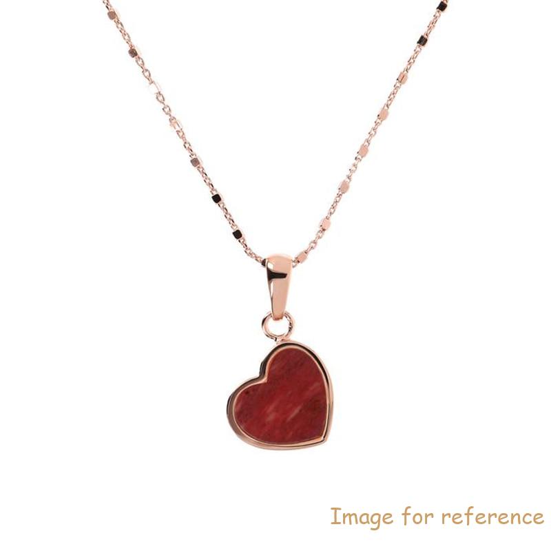 Customised designed women mini heart pendant necklace jewellery