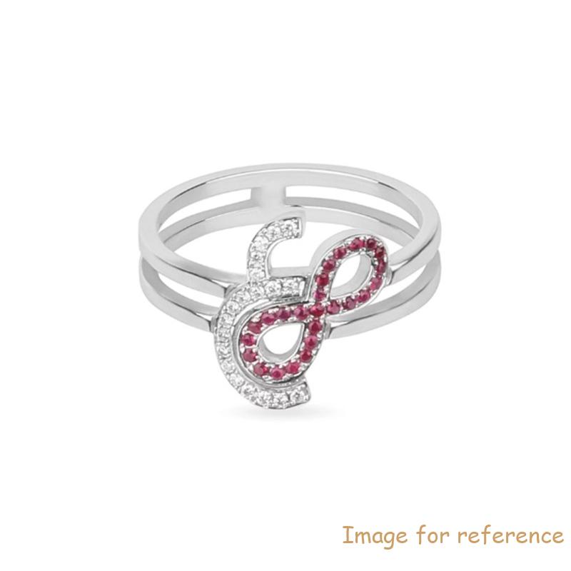 Making silver 925 ring jewelry rhodium plated in all kinds of stones