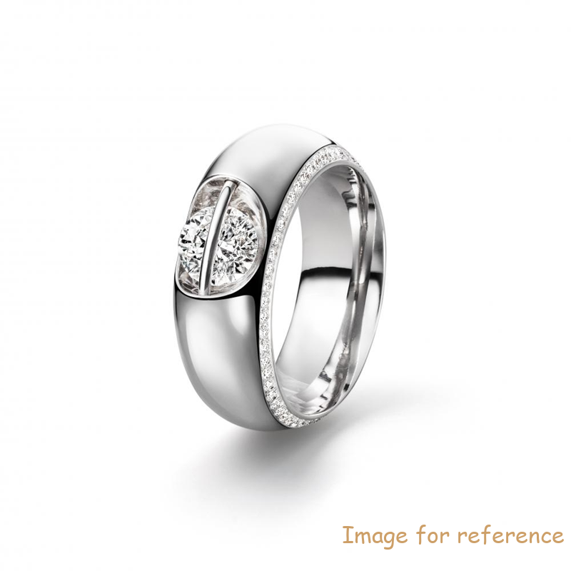 customized rhodium jewelry, design your CZ rings manufacturer