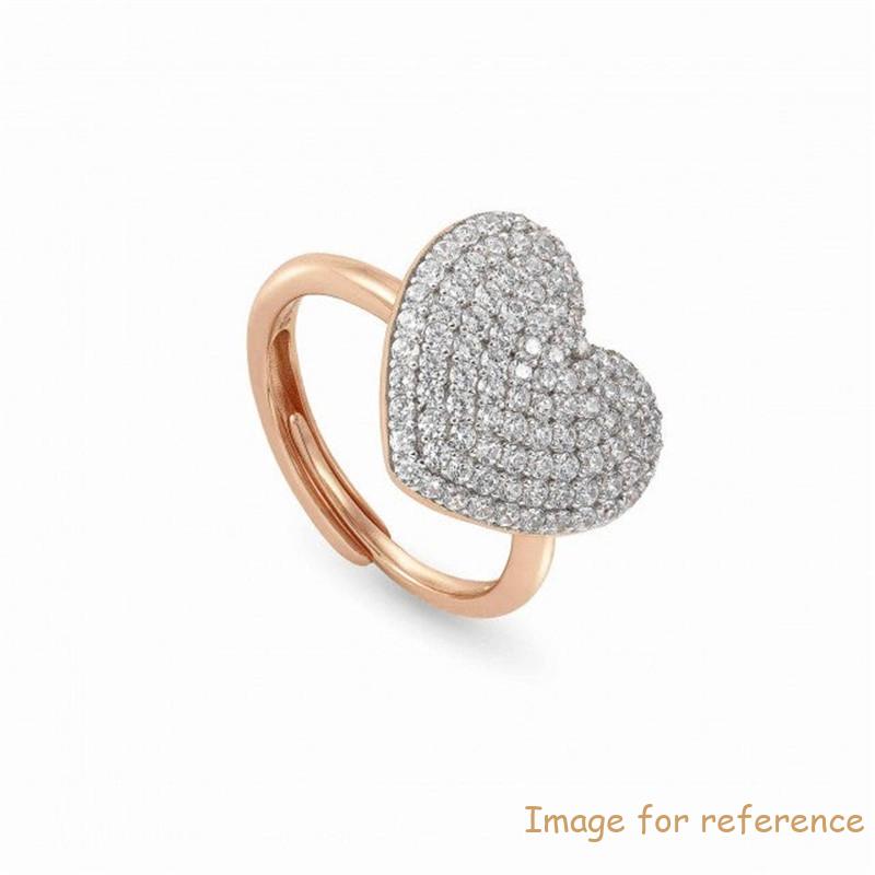 wholesale custom jewelry Ring with coloured Cubic Zirconia