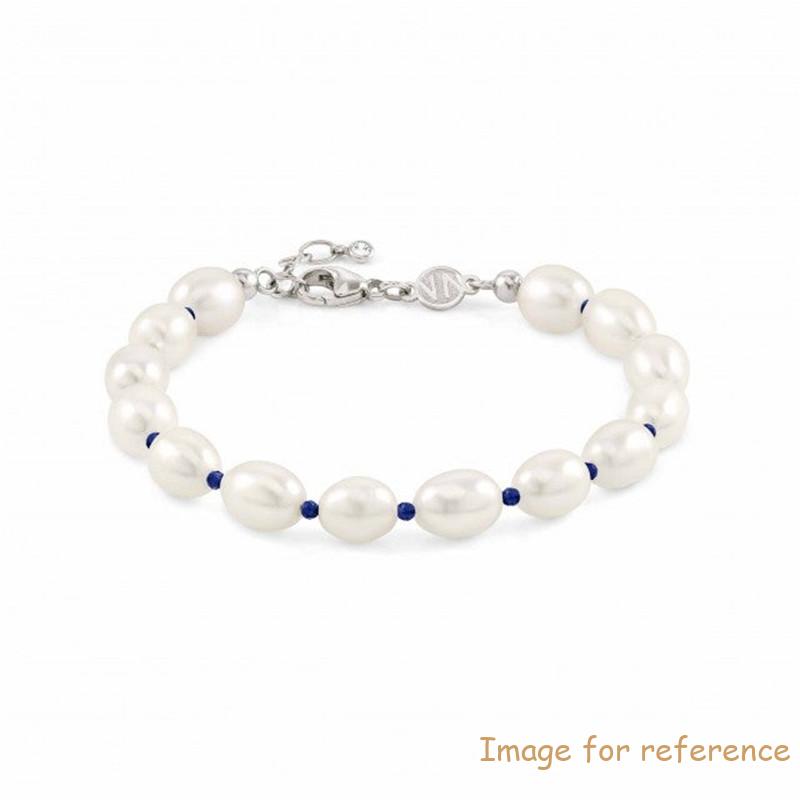 America custom women's jewelry wholesaler OEM ODM 925 bracelet in sterling silver with pearls