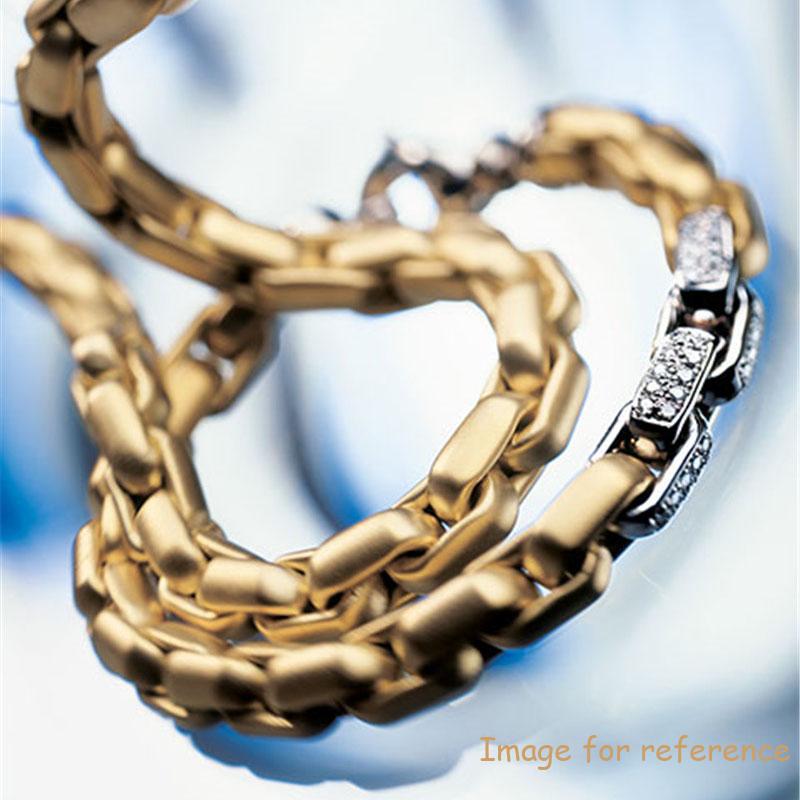 Custom chain necklace made by China 925 silver manufacturer for jewelry designer