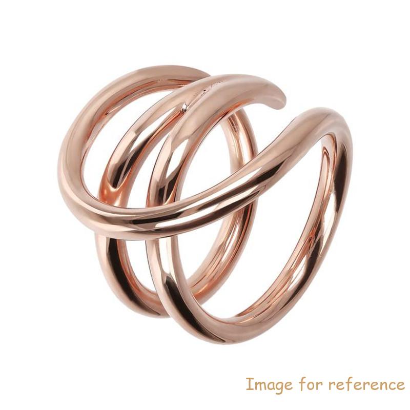 Elegance Golden Rose Plated Ring customized OEM manufacturer